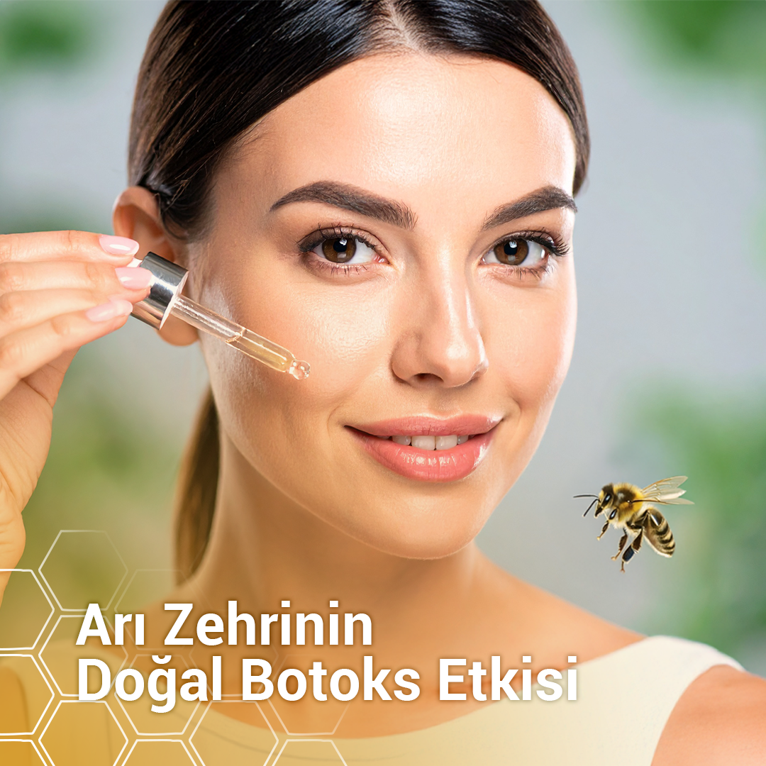 Arı Zehri ile Doğal Botoks Etkisi!